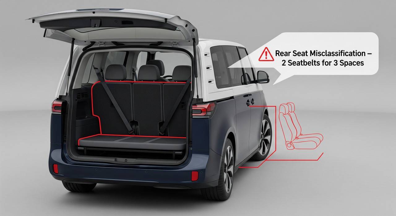 Volkswagen спира продажбите на ID. Buzz поради широка седалка на третия ред