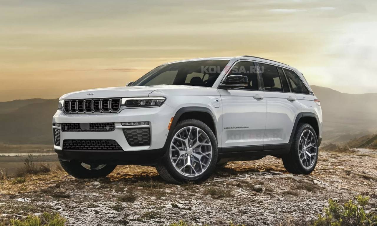 Нови рендъри на Jeep Grand Cherokee 2025: Обновен дизайн