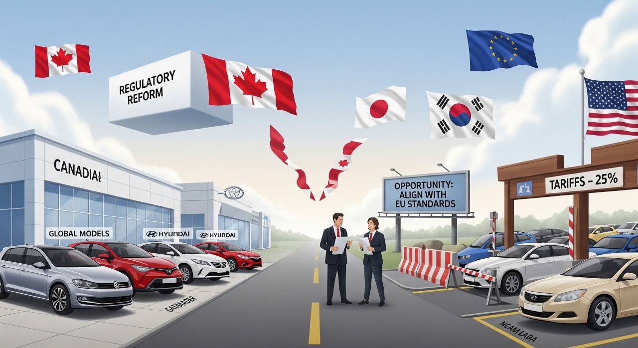 Канадски дилъри искат промяна в правилата за внос на автомобили от Европа, Япония и Корея