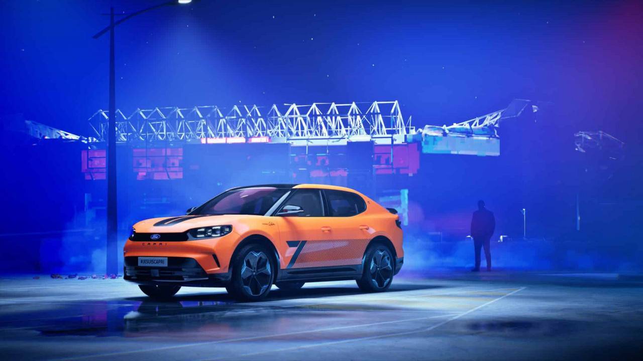 Ford създаде уникален Capri в партньорство с легендата Ерик Кантона