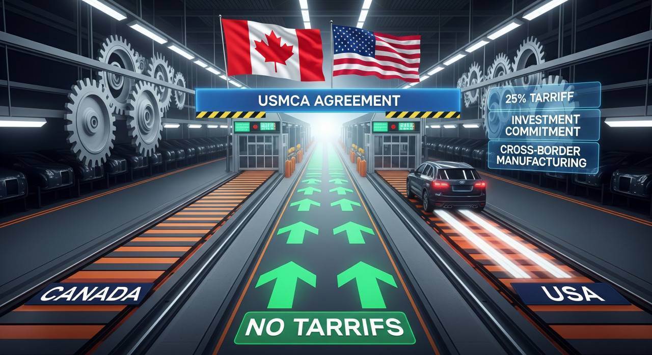 Канада ще позволи внос на някои американски автомобили без тарифи при определени условия