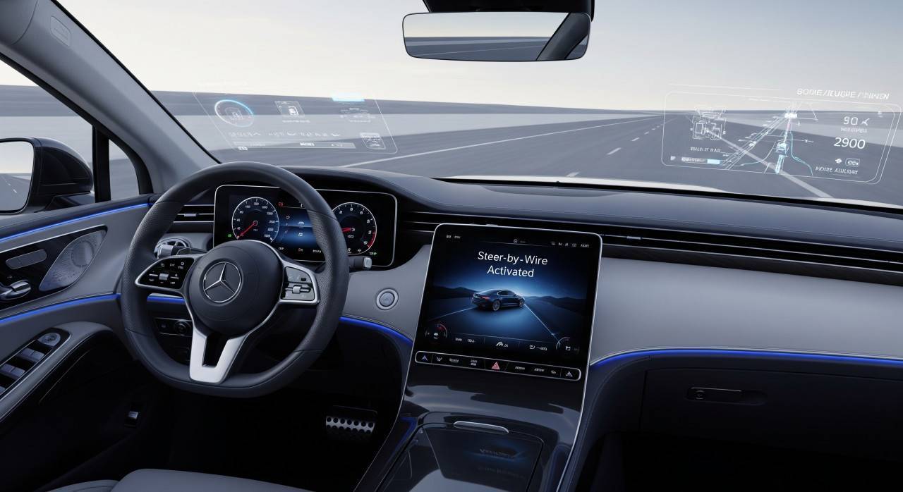 Mercedes-Benz с нови волани без механична връзка през 2026