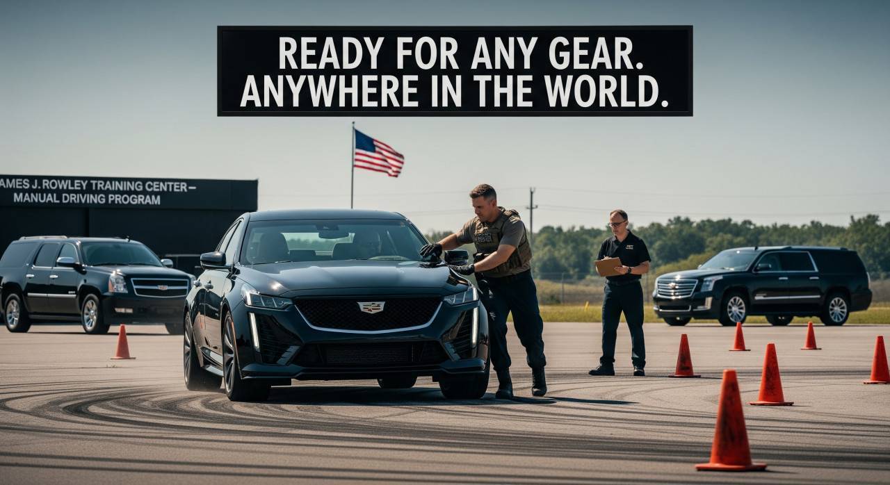 Сикрет Сървис не може да шофира с ръчни предавки