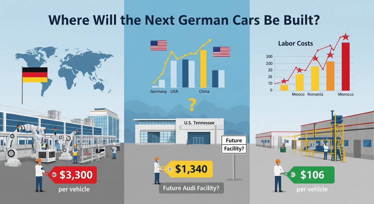 Разлика в разходите за труд поставя проблем пред автомобилните производители в Германия