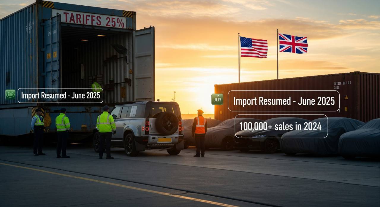 Вносът на Jaguar Land Rover в САЩ ще бъде възобновен