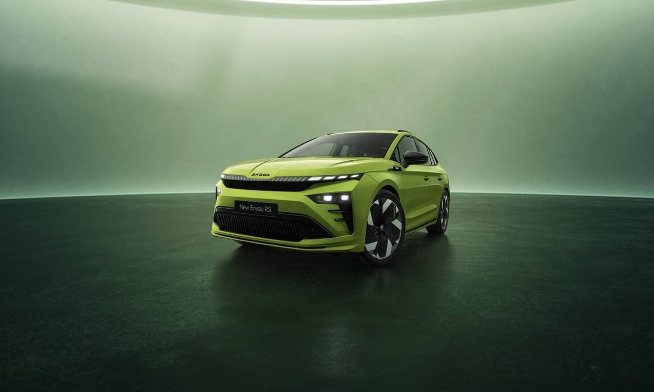 Skoda Enyaq 2025: Новости в гамата RS