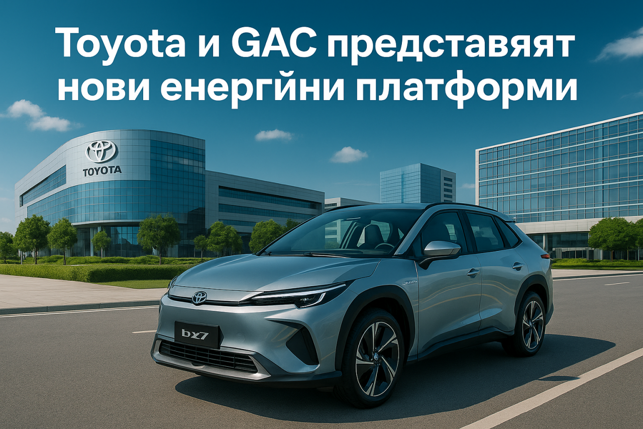 Toyota разкрива бъдещите си планове за електромобили в Китай