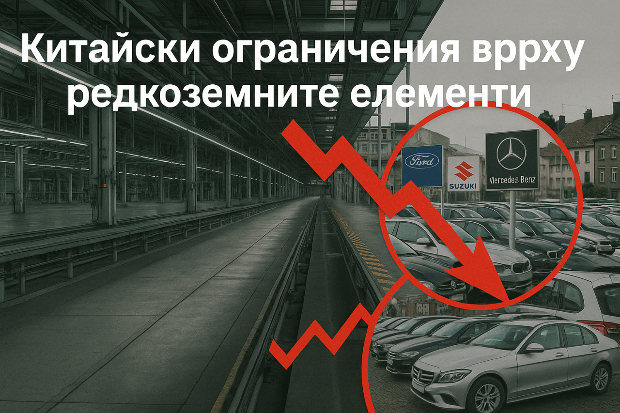 Ограничения върху редкоземните елементи и пазарът на употребявани автомобили в Европа