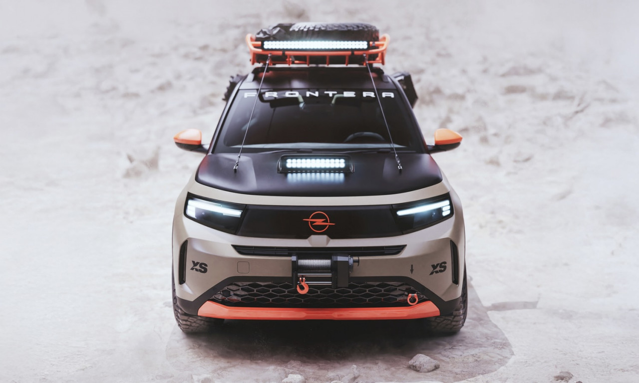 Opel Frontera Gravel: Офроуд на ток