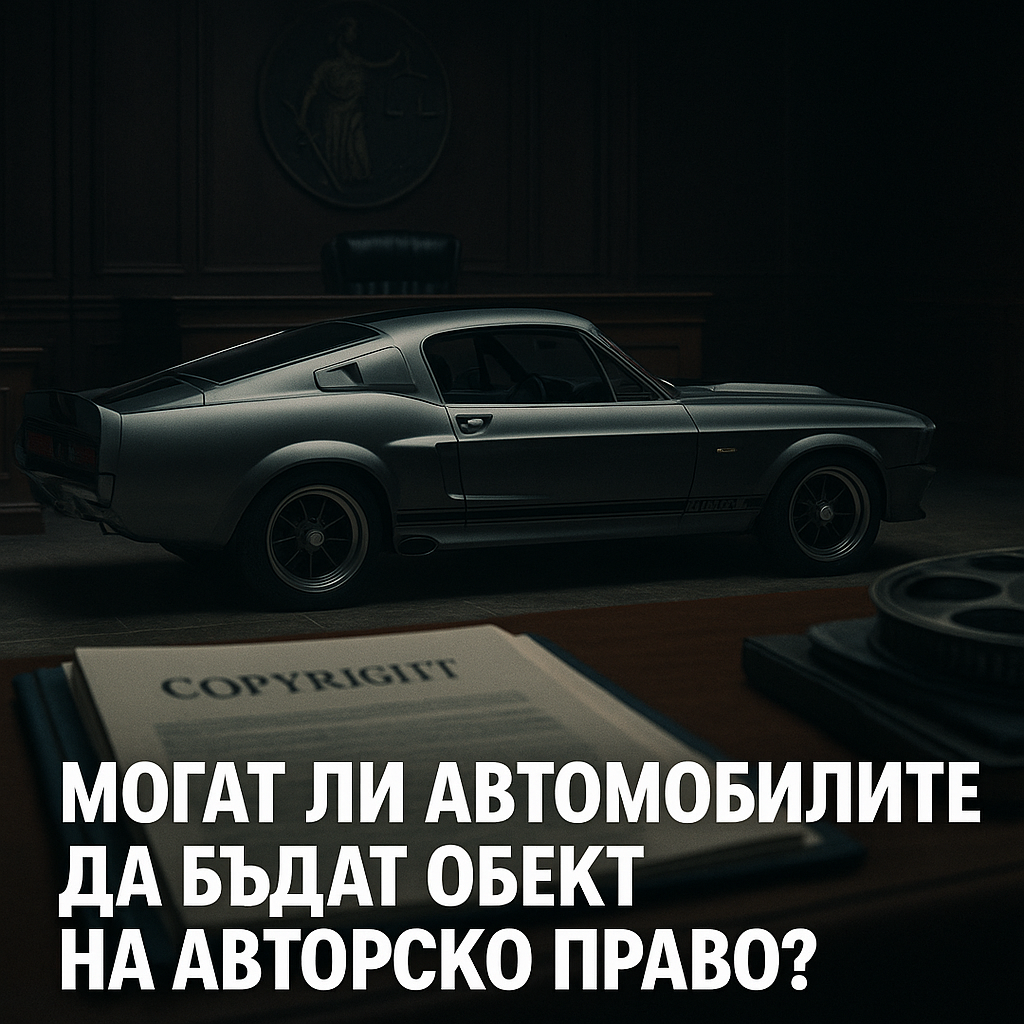Могат ли автомобилите да бъдат обект на авторско право? 