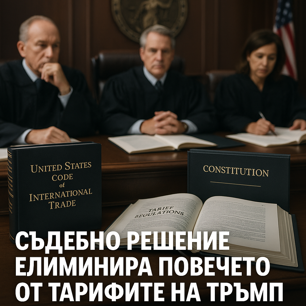 Съдебно решение елиминира повечето от тарифите на Тръмп