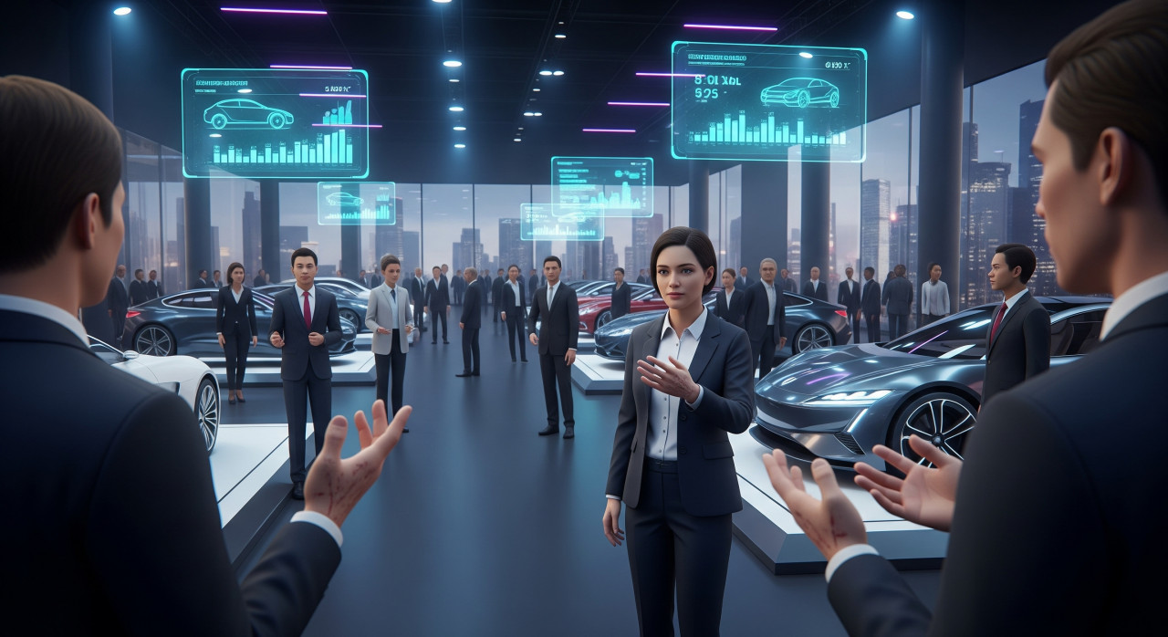 AI създаде виртуално автоизложение