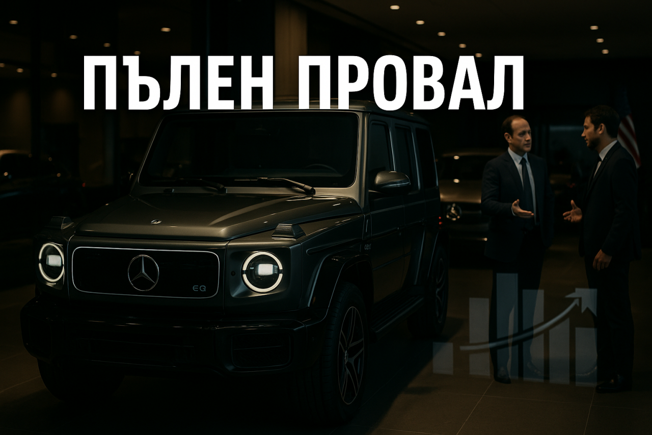 Изпълнителен директор на Mercedes признава неуспеха на електрическия G-Class