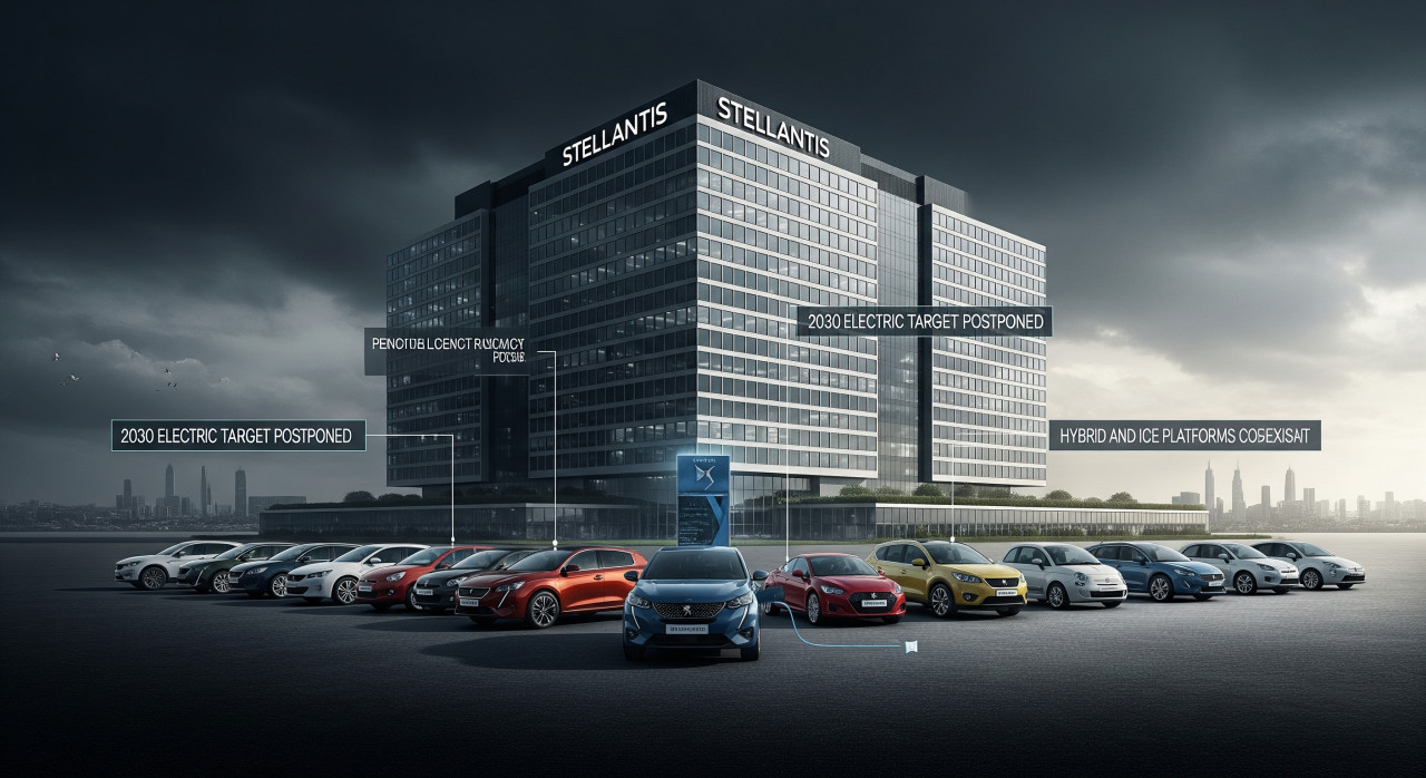 Stellantis ще отложи преминаването си към изцяло електрически автомобили