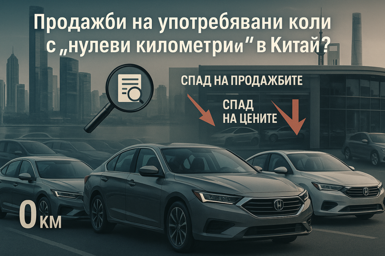 Китайското правителство разследва автомобилните производители за фалшиви употребявани автомобили