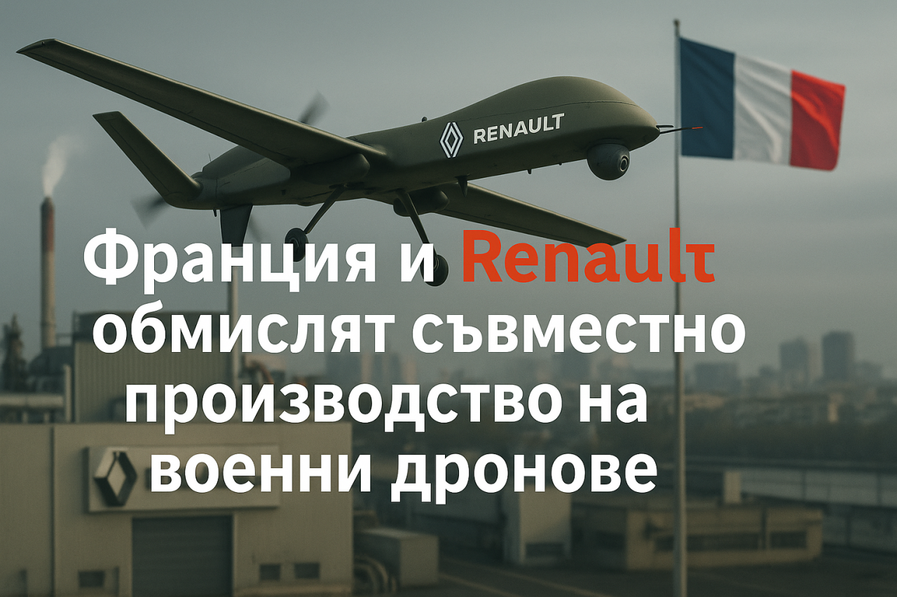 Renault може да произвежда дронове за военни цели?