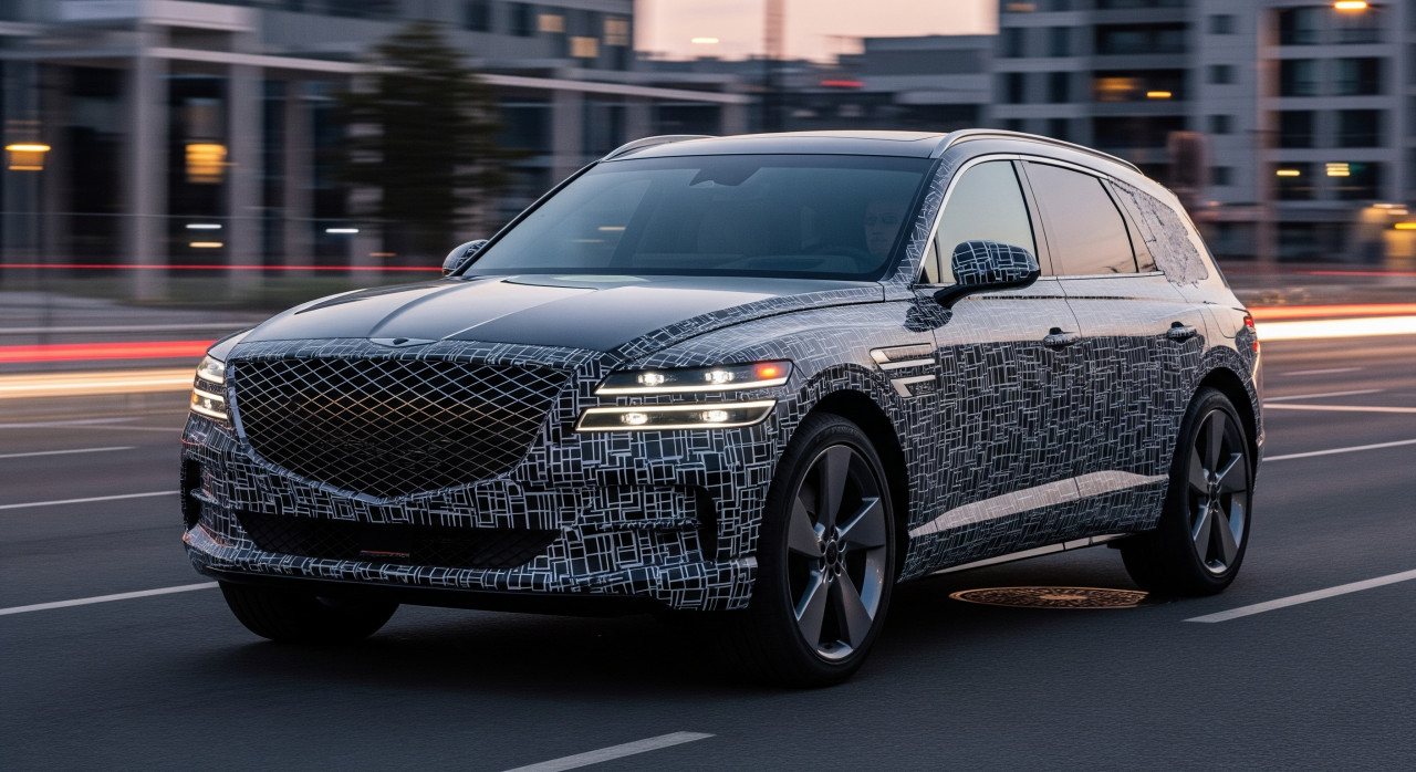 Новият флагман на Genesis прилича на гигантски миниван