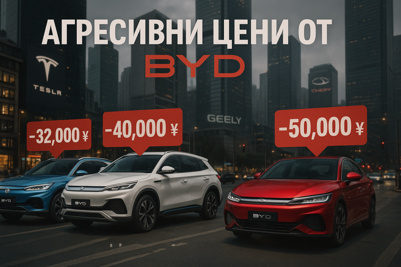 BYD провежда ценова война в Китай