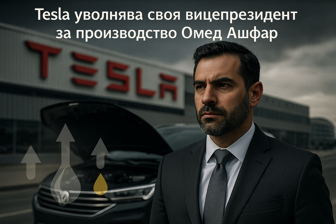Tesla уволни своя вицепрезидент само след няколко месеца на работа
