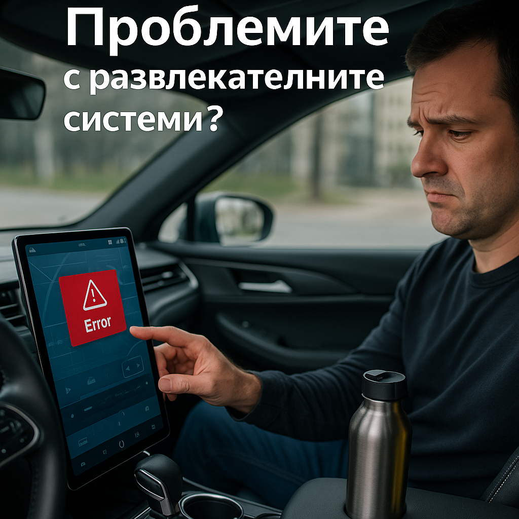 Информационно-развлекателни системи предизвикват недоволство