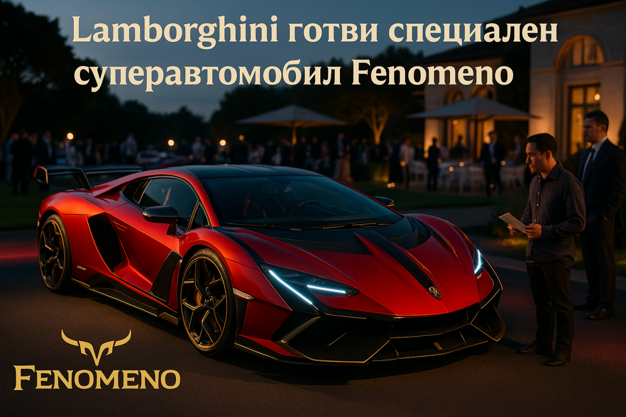 Lamborghini регистрира марката „Fenomeno“