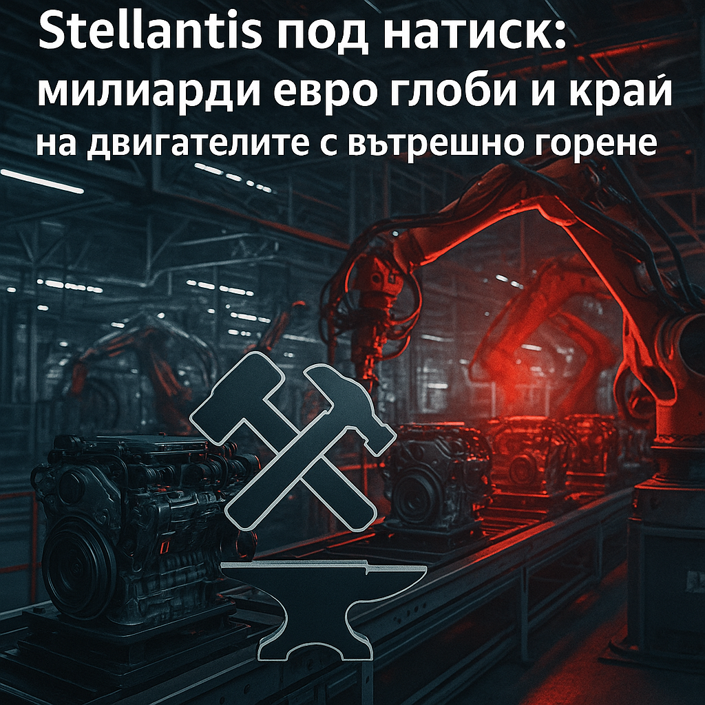 Stellantis се опасява от милиардни глоби за емисии