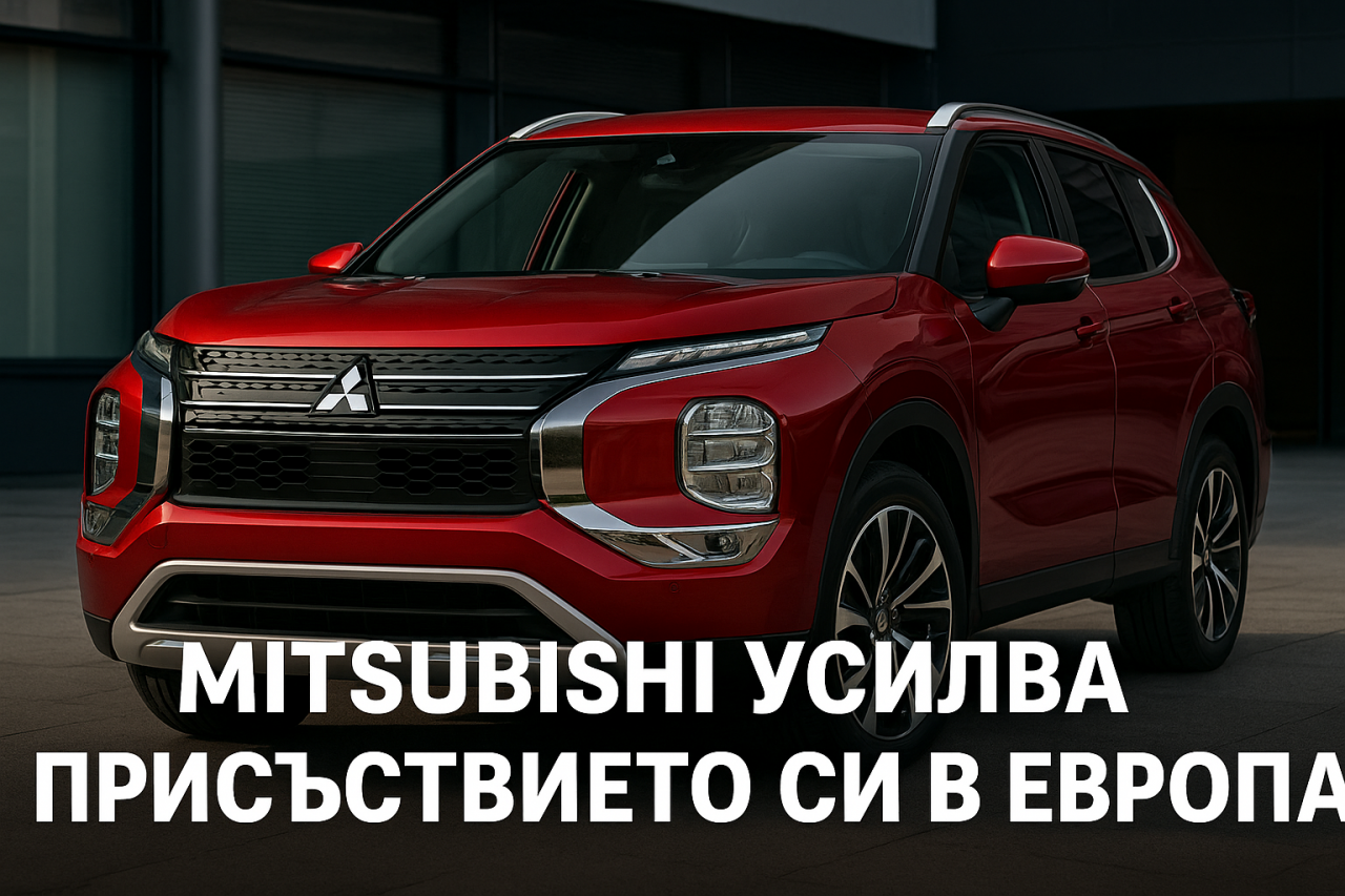 Mitsubishi разширява гамата си в Европа с повече модели на Renault
