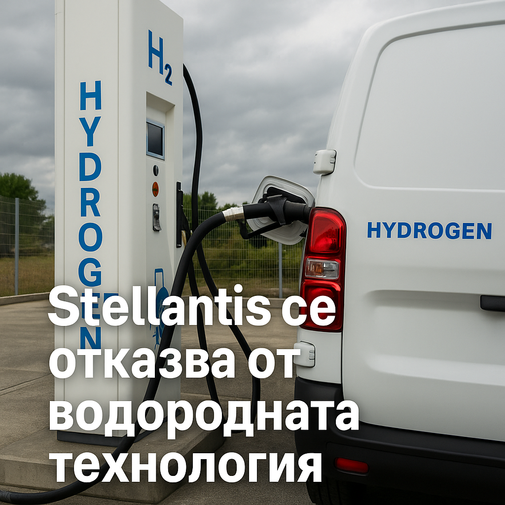 Stellantis взема радикално решение за своите водородни превозни средства