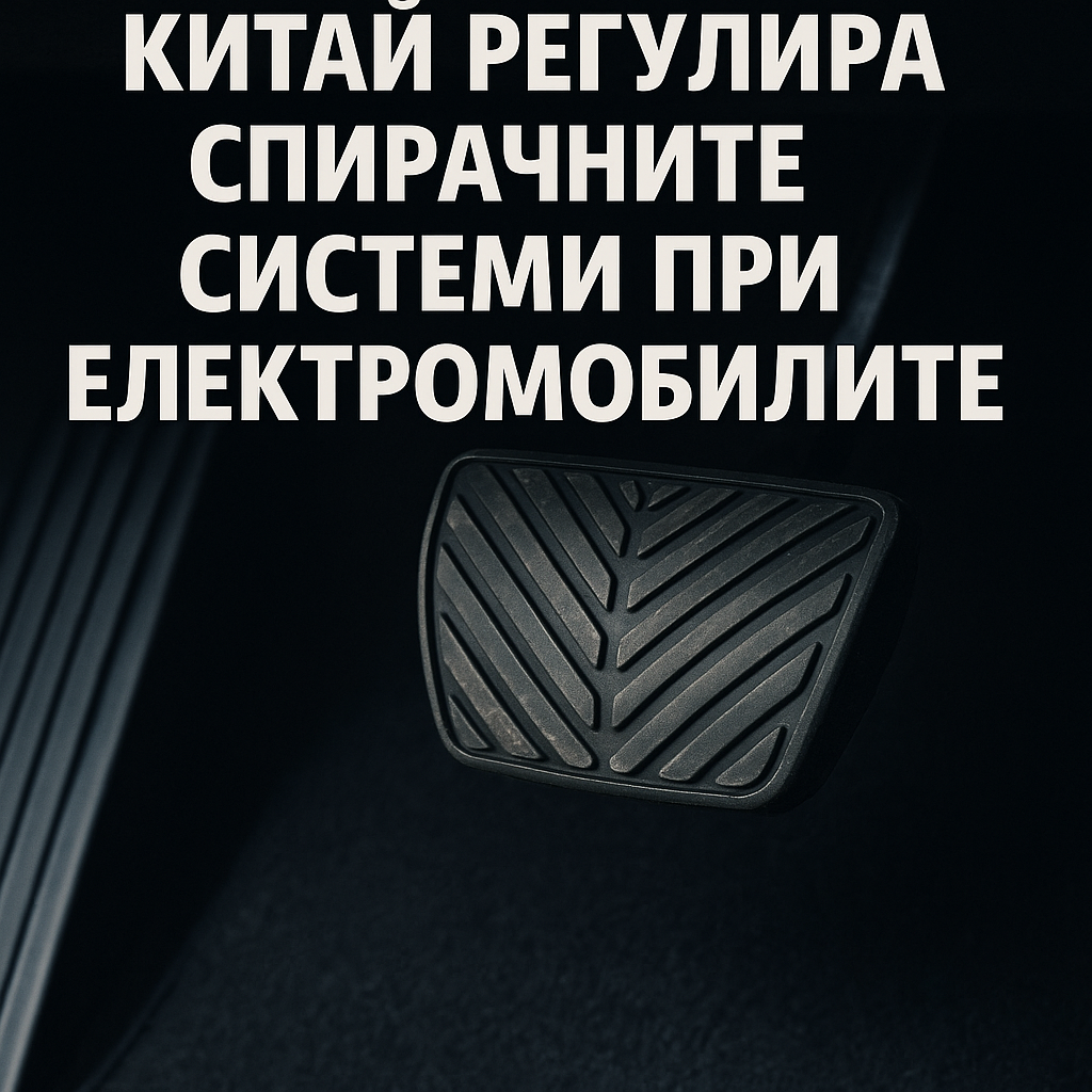 Китай променя условията за използване на „one-pedal“ системата в електромобилите