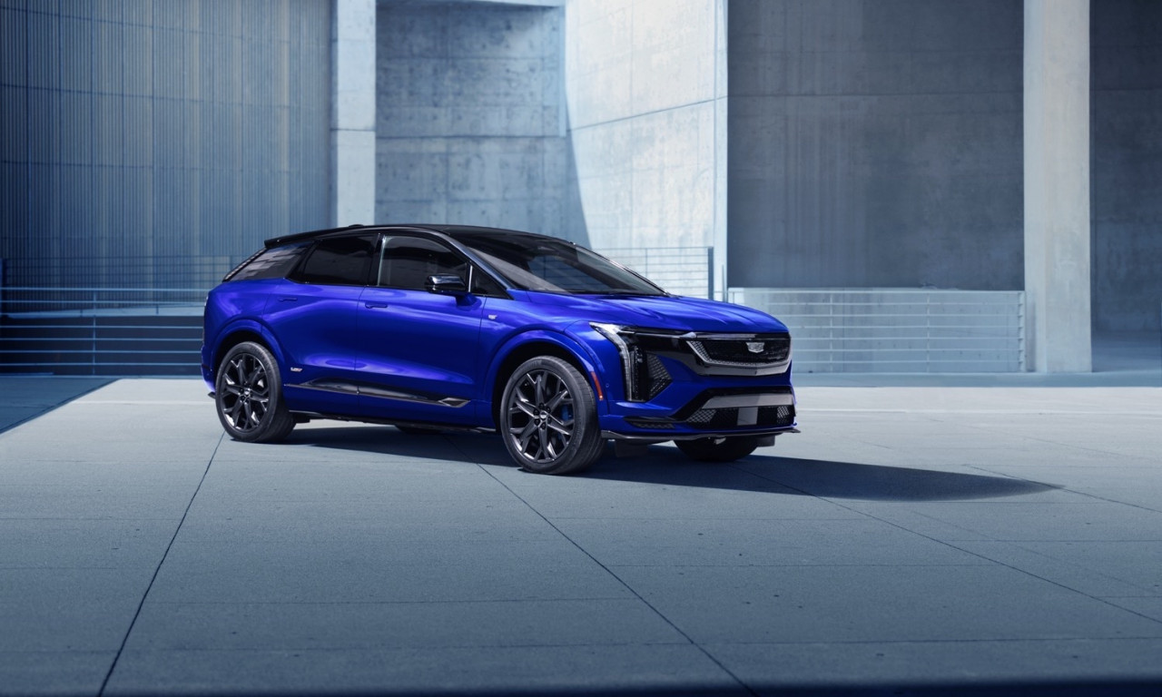 Cadillac OPTIQ-V 2026: електрически спортен SUV с NACS