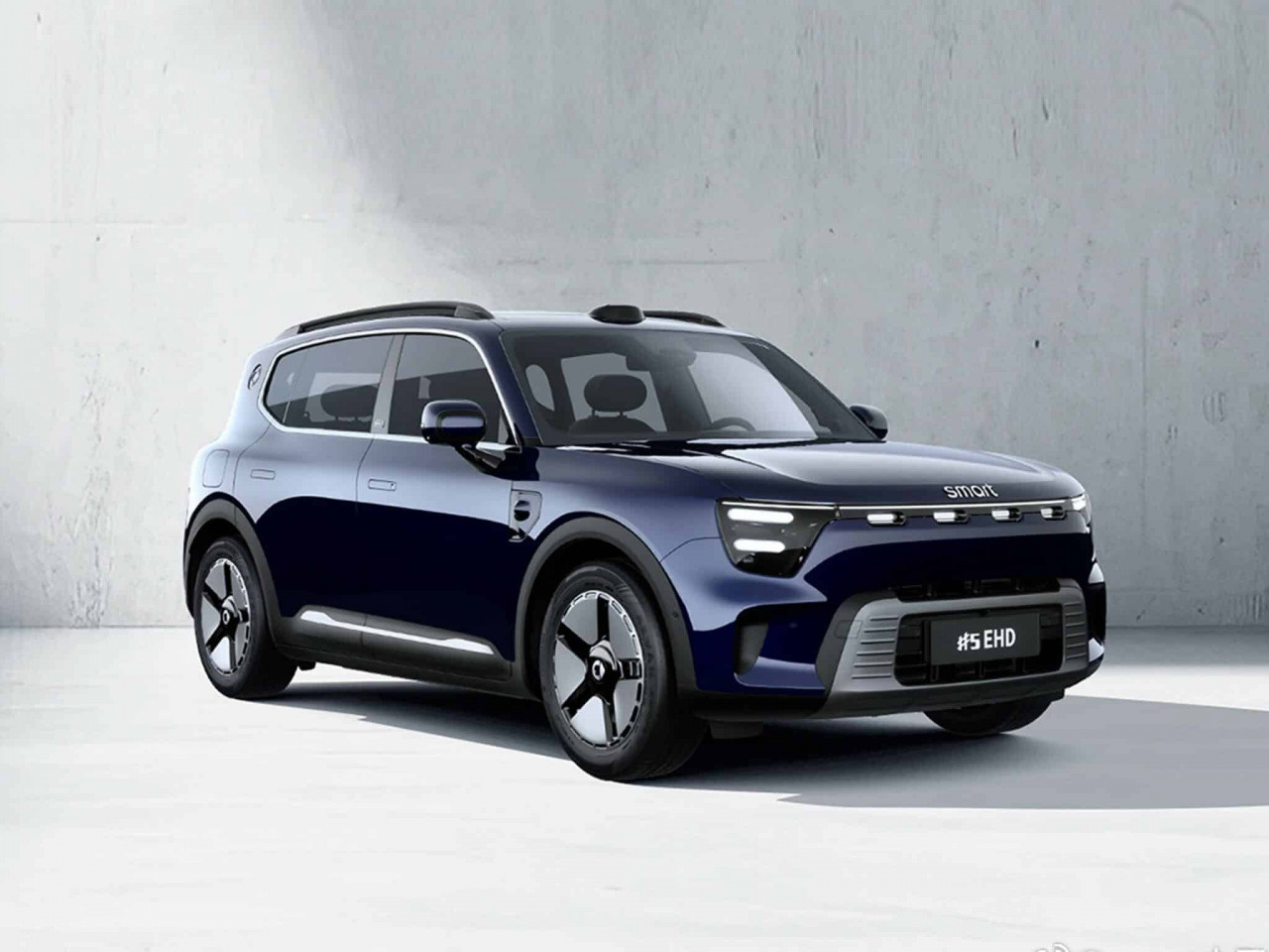 Smart #5 се преобразява в plug-in хибрид с дълъг обхват
