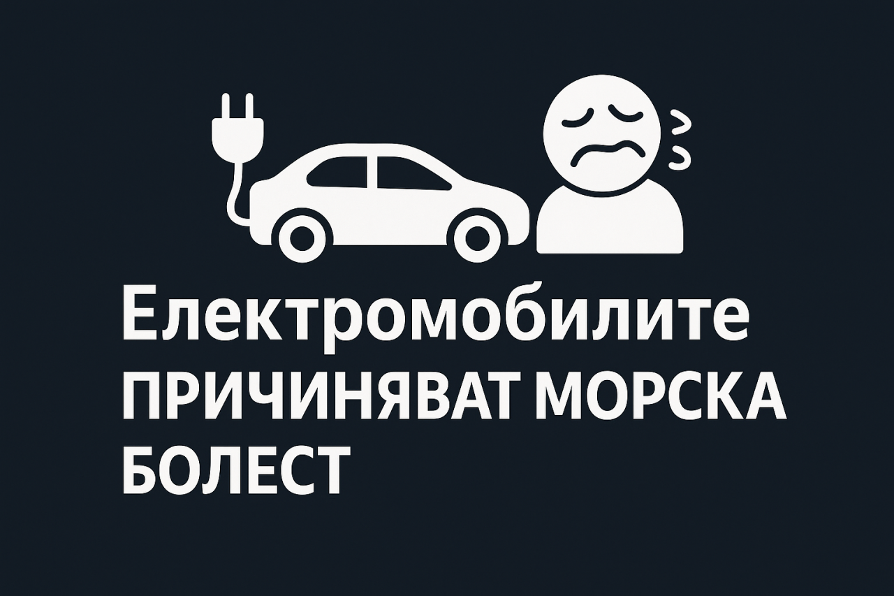 Проучване: Електромобилите предизвикват по-често гадене