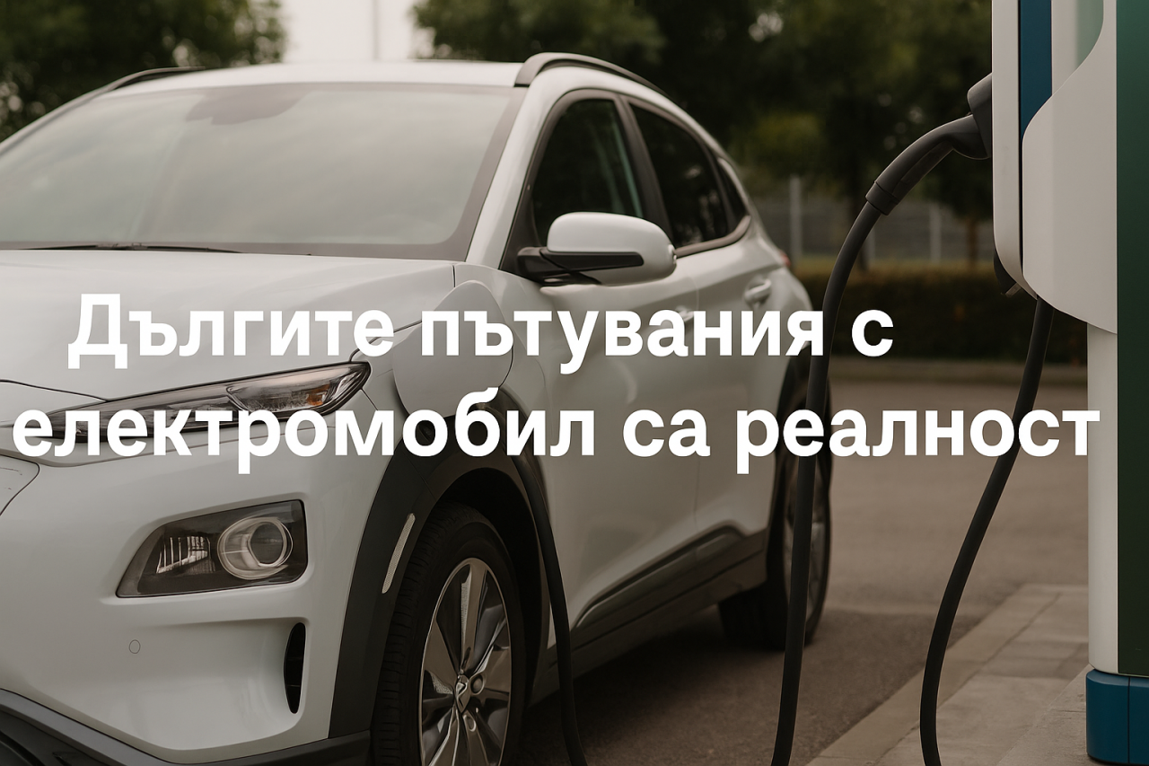 Колко километра може да изминe електрическият автомобил за един ден?