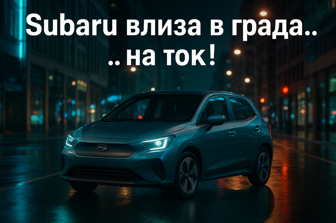 Subaru обмисля конкурент на Renault 5