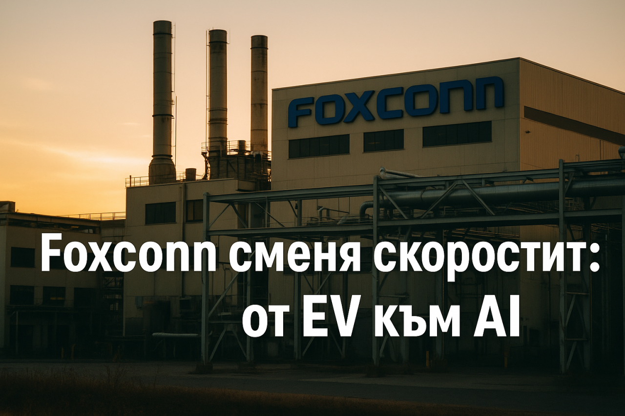 Foxconn продаде завода в Охайо, но не изоставя плановете си за електромобили