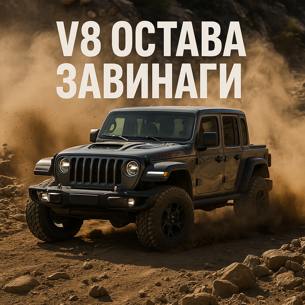 Шефът на Jeep: 6,4-литровият Hemi V8 остава за Wrangler и идва при Gladiator