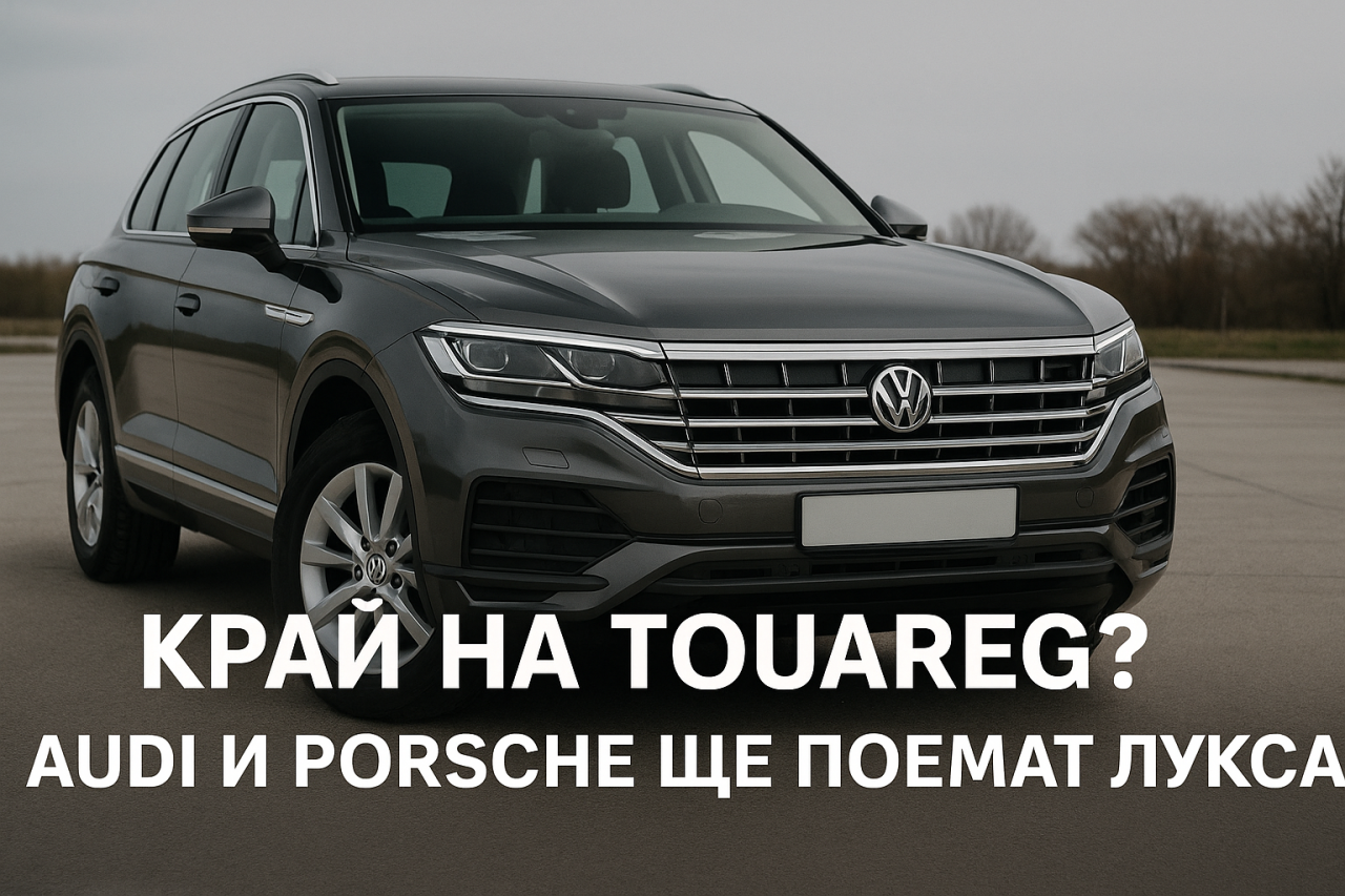 Флагманският VW Touareg приключва своя път до 2026 г.