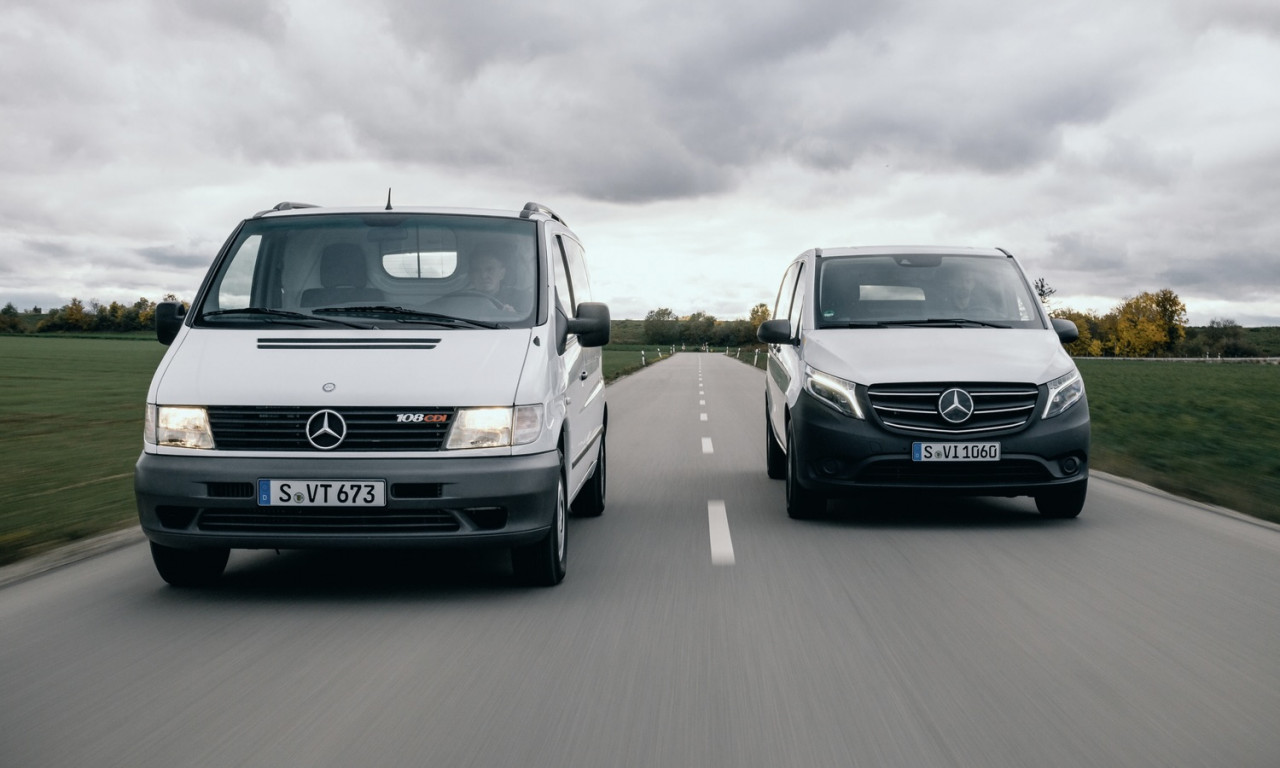 Mercedes-Benz Vito празнува 30 години еволюция и служба