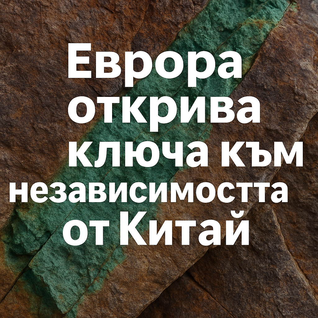 Нови находища в Европа могат да намалят зависимостта от редкоземни минерали