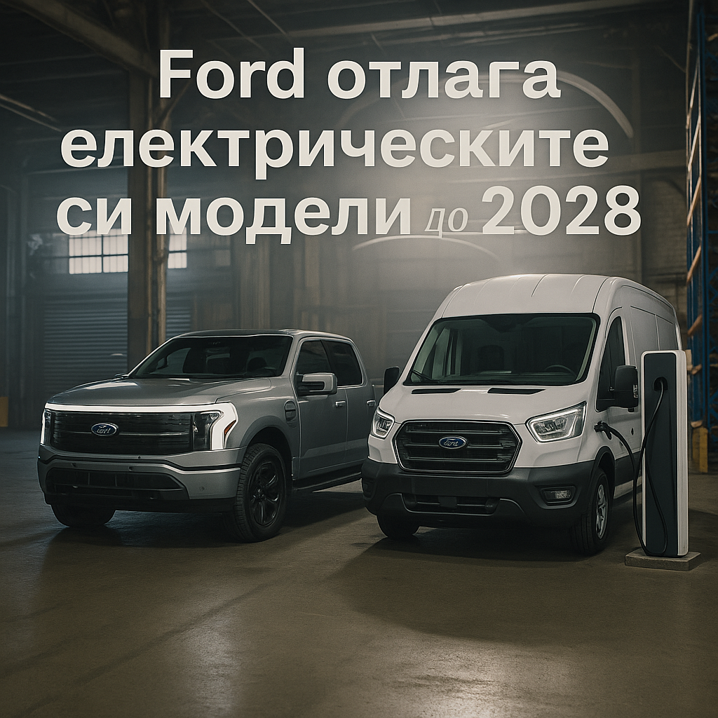 Ford отлага електрическия пикап T3 и новия електрически ван до 2028 г.