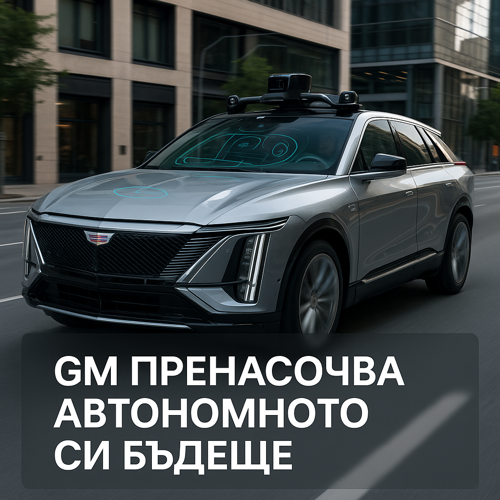 GM засилва усилията си за автономно шофиране