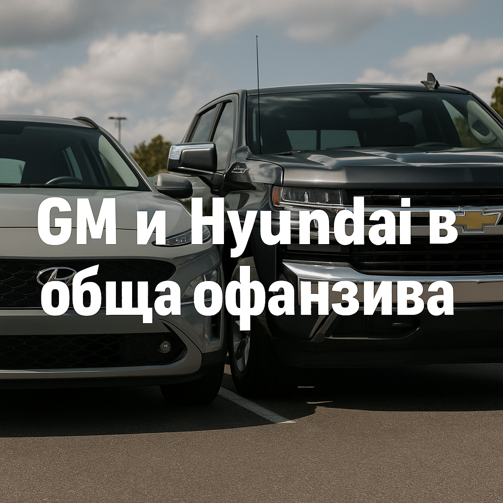 GM и Hyundai ще лансират заедно пет нови модела