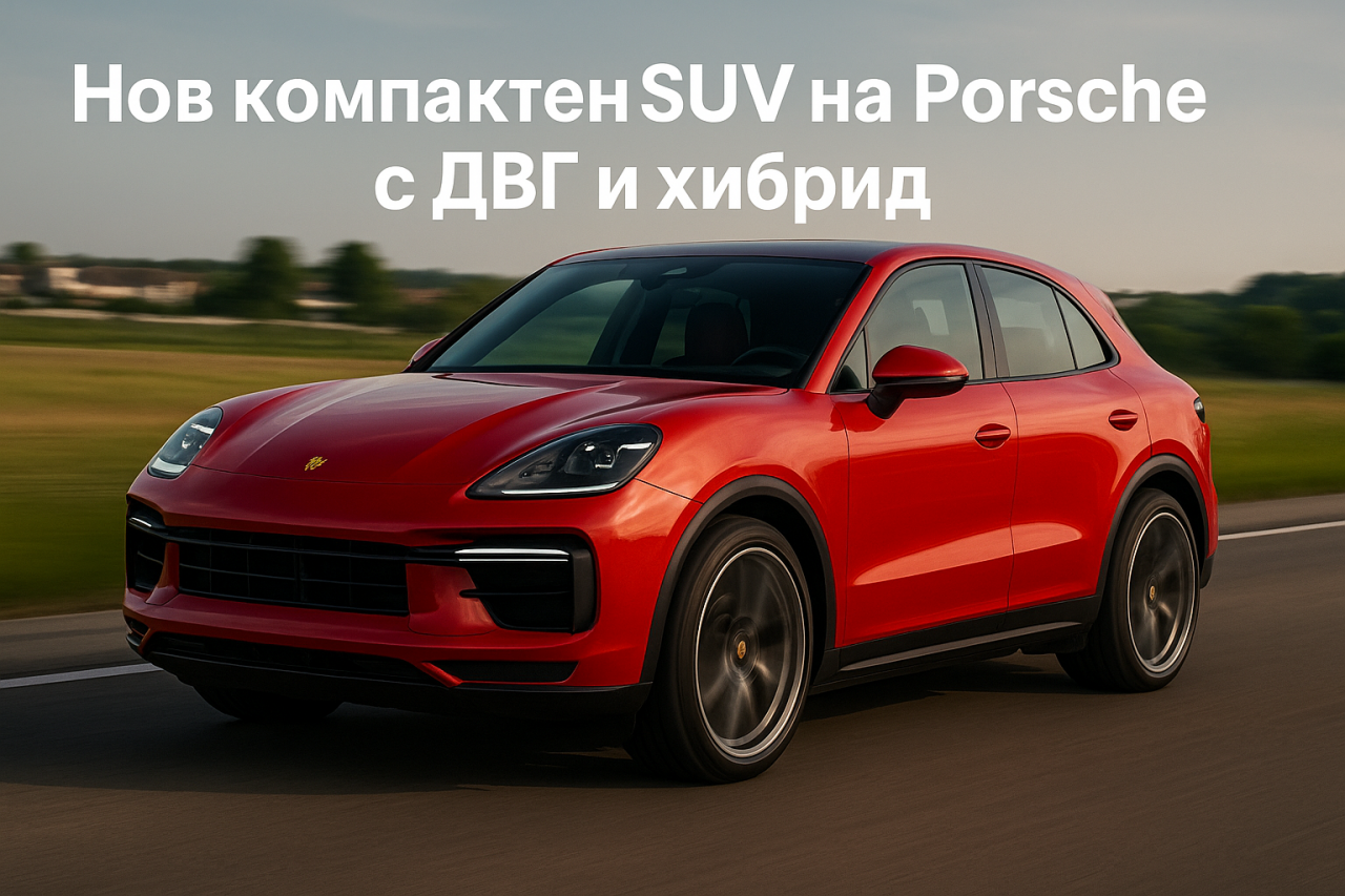 Нов компактен SUV на Porsche ще заеме мястото на бензиновия Macan