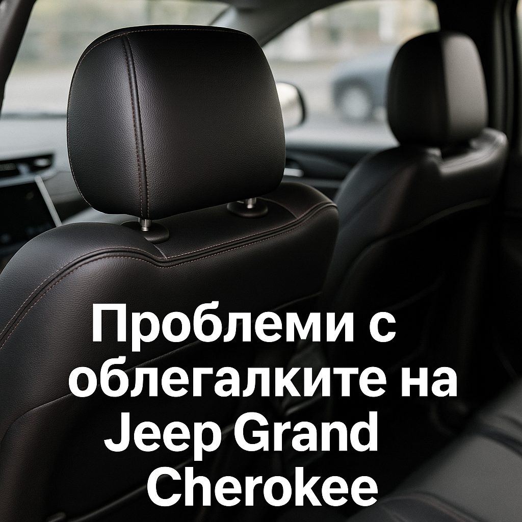 Jeep изтегля над 120 000 Grand Cherokee заради проблеми със седалките