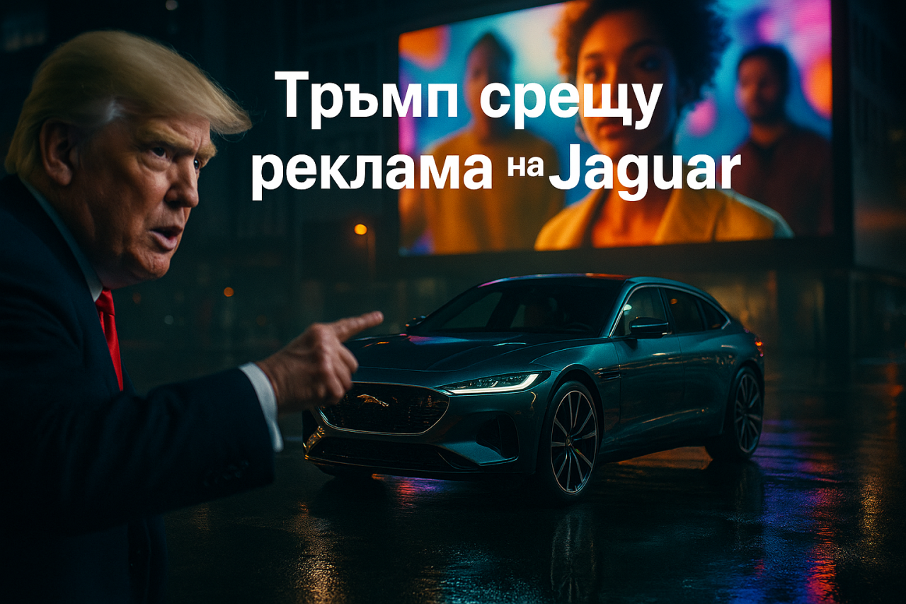 Тръмп критикува ребранда на Jaguar, докато новият шеф поема JLR