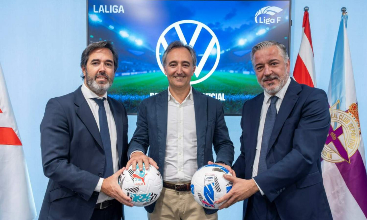 Volkswagen става официален спонсор на LaLiga и Liga F