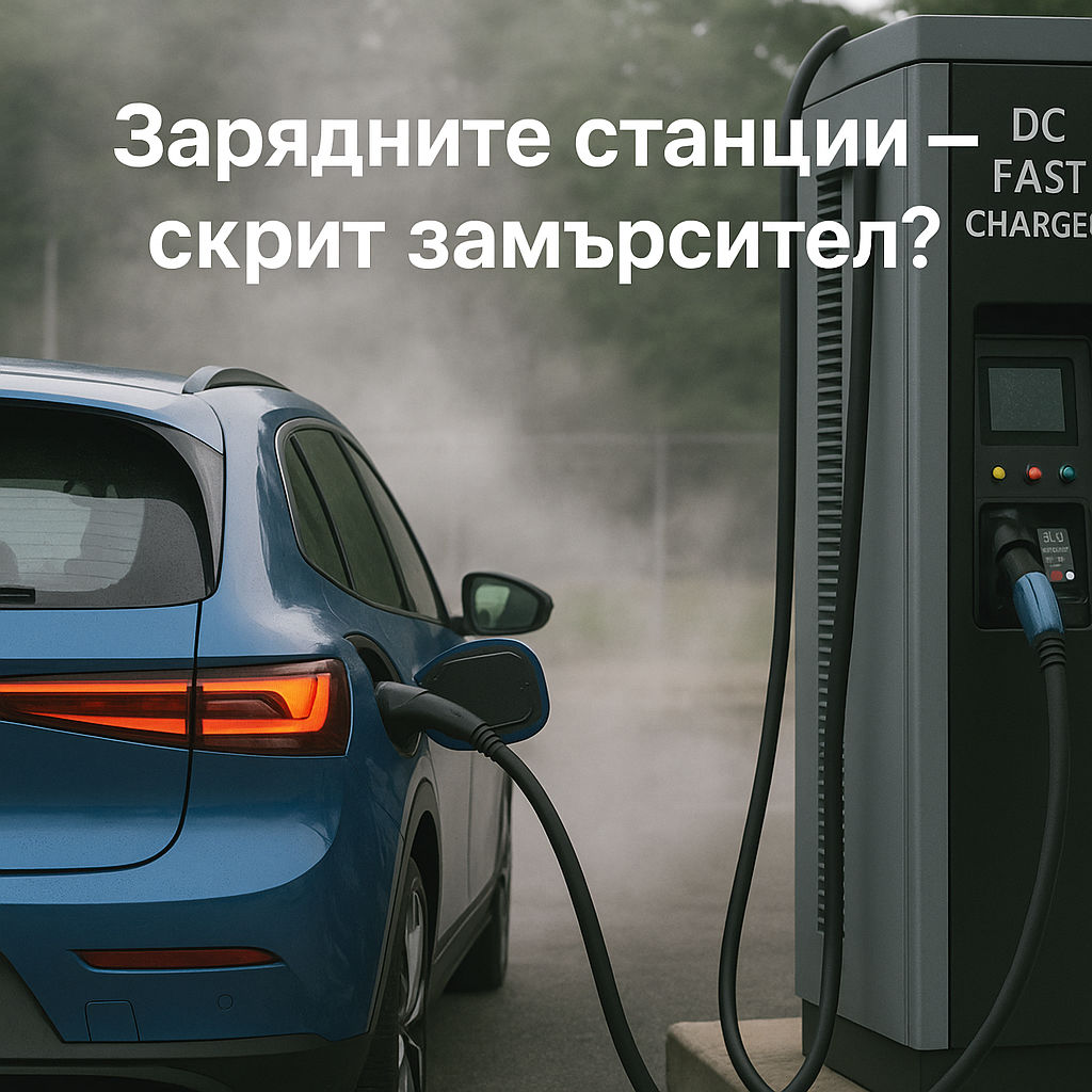Проучване: въздухът край бързи EV зарядни е по-замърсен от този на бензиностанции
