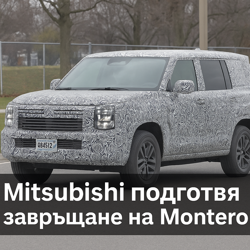 Mitsubishi подготвя завръщане на легендарния Montero в САЩ?