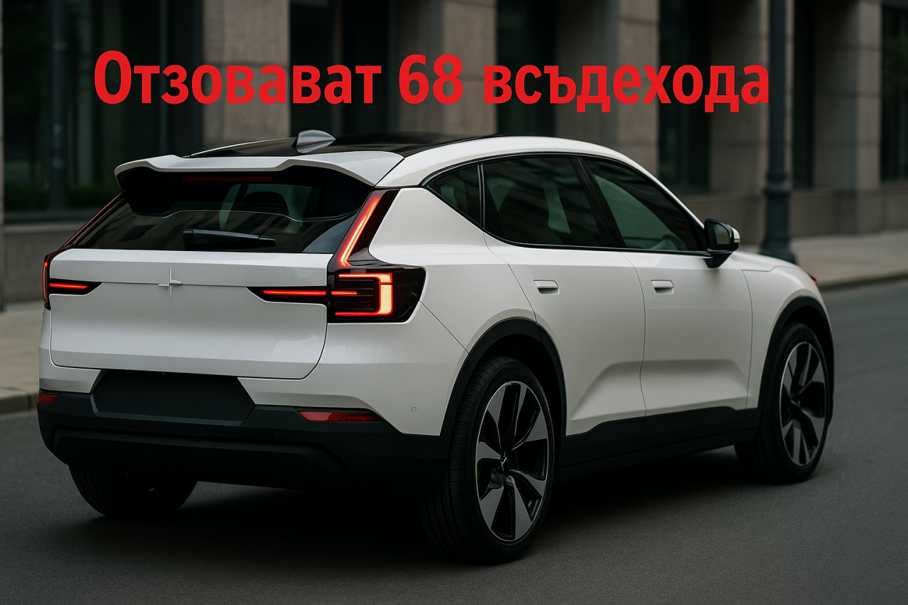 Акция: предният спойлер на Polestar 3 може да се отдели