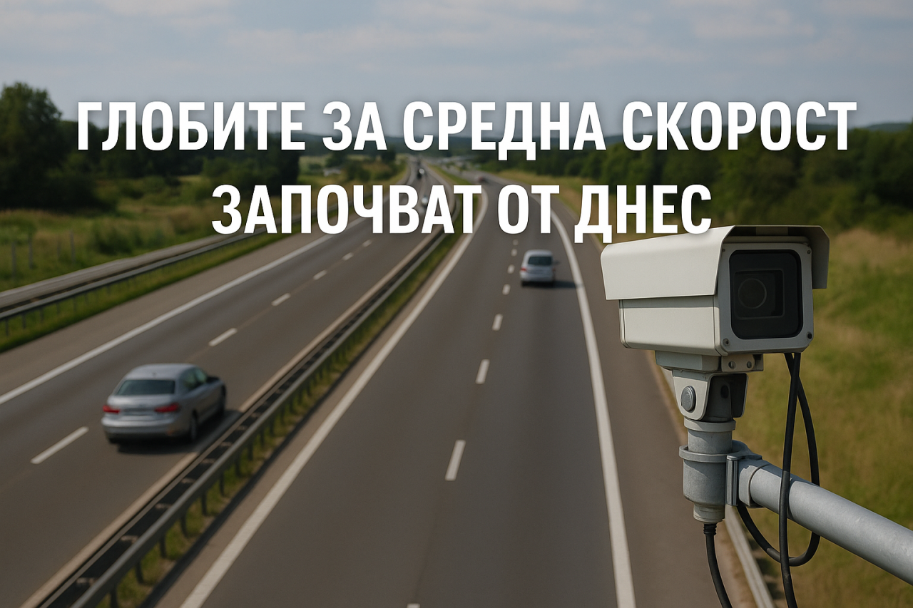 Край на измъкването: Тол камерите вече следят и средна скорост
